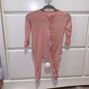 SOLD****Pink and Mint Bamboo Sleeper